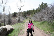 Amy Hiking